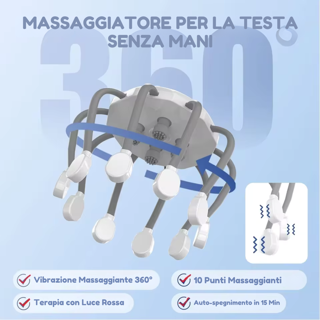 AuraEase Massaggiatore Medusa