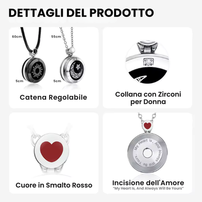 TiSento™ Collana di Coppia